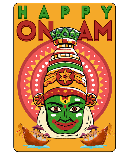 HAPPY ONAM - Girl's T-Shirt