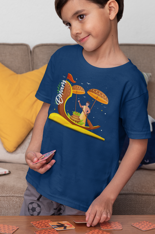 ONAM BOAT RIDE - Boy's T Shirt