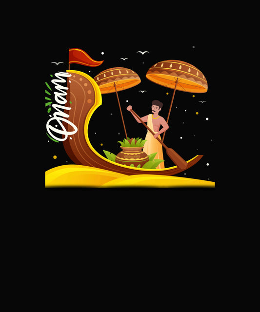 ONAM BOAT RIDE - Girl's T-Shirt