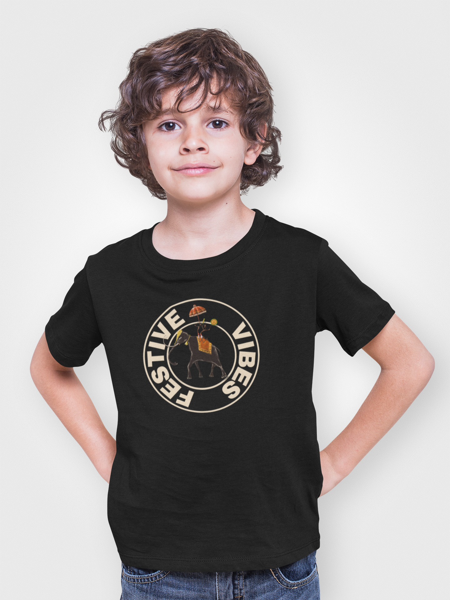 Festive Vibes - Boy's T-Shirt