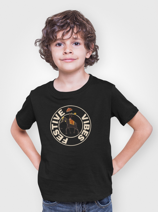 Festive Vibes - Boy's T-Shirt