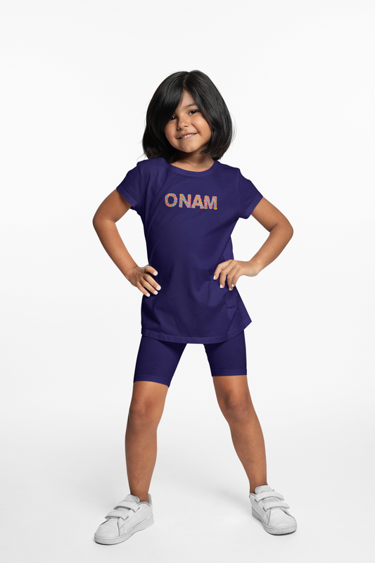 ONAM FLORAL - Girl's  T-Shirt